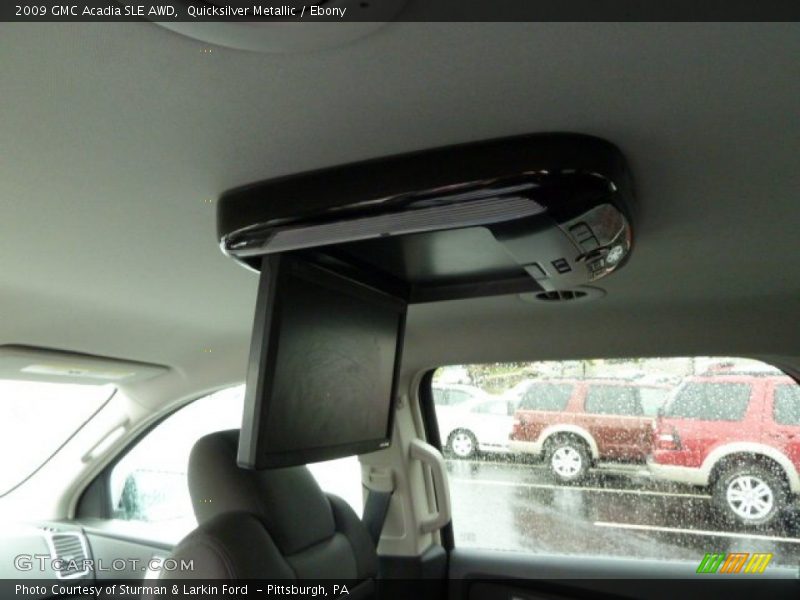 Quicksilver Metallic / Ebony 2009 GMC Acadia SLE AWD