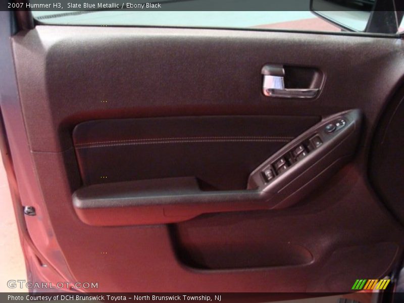 Slate Blue Metallic / Ebony Black 2007 Hummer H3