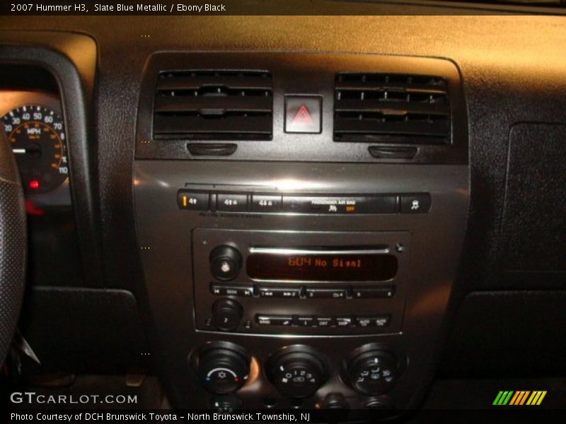 Slate Blue Metallic / Ebony Black 2007 Hummer H3