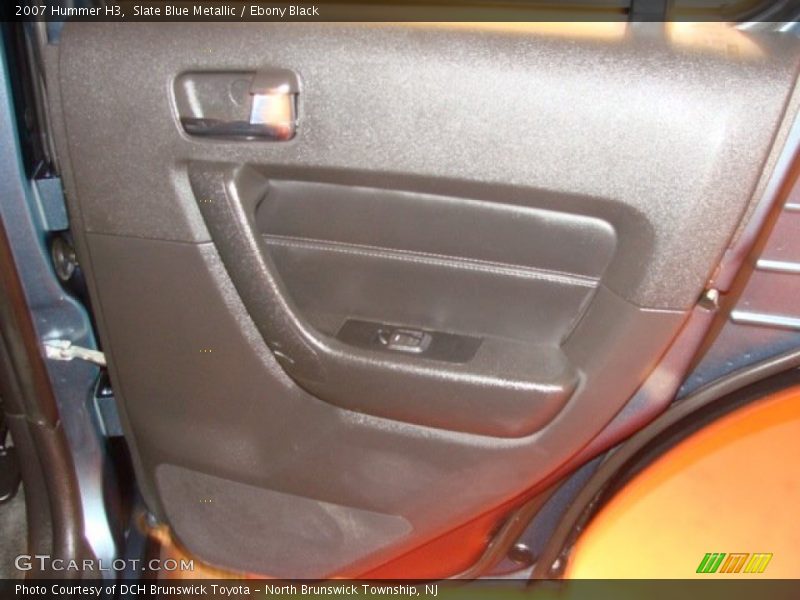 Slate Blue Metallic / Ebony Black 2007 Hummer H3