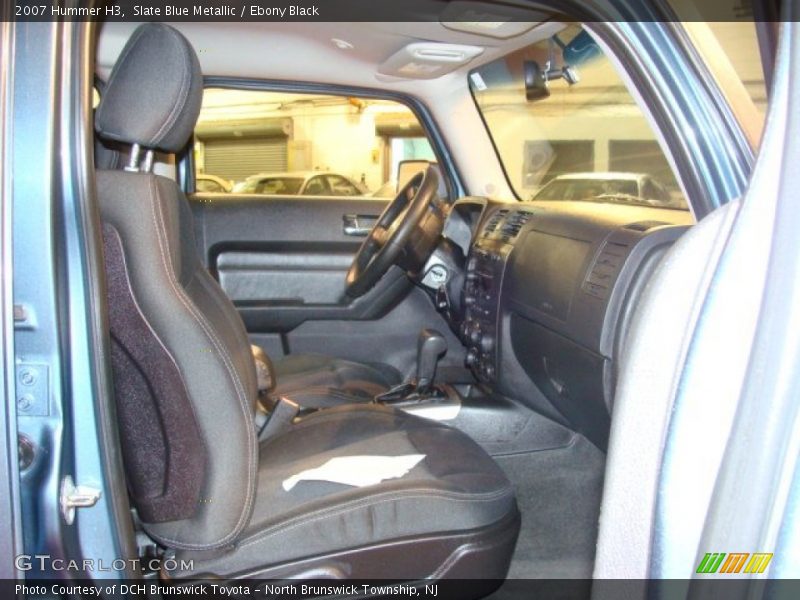 Slate Blue Metallic / Ebony Black 2007 Hummer H3