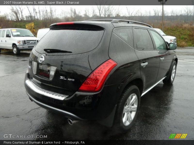 Super Black / Charcoal 2007 Nissan Murano SL AWD