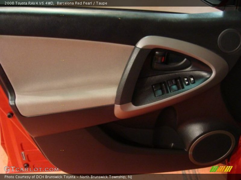 Barcelona Red Pearl / Taupe 2008 Toyota RAV4 V6 4WD