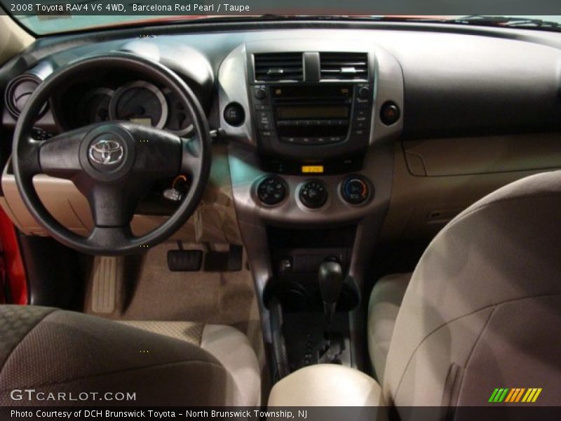 Barcelona Red Pearl / Taupe 2008 Toyota RAV4 V6 4WD