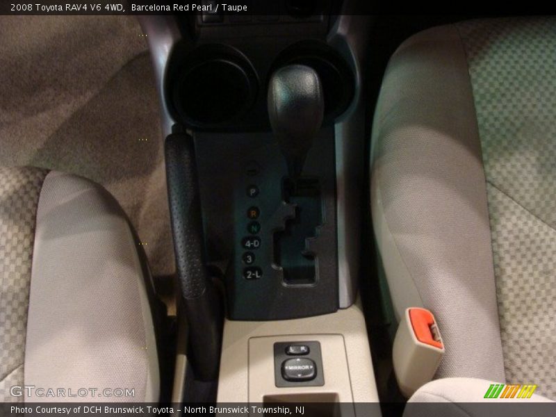 Barcelona Red Pearl / Taupe 2008 Toyota RAV4 V6 4WD