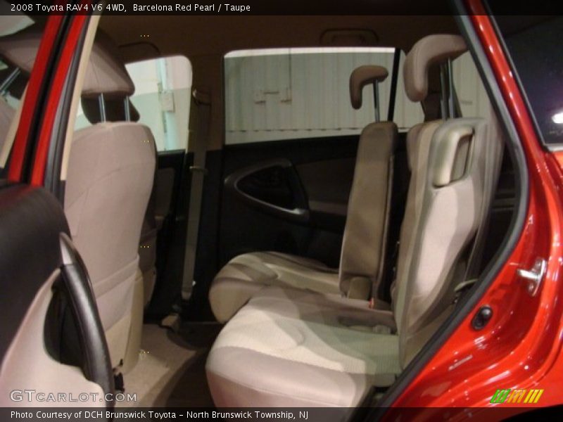 Barcelona Red Pearl / Taupe 2008 Toyota RAV4 V6 4WD