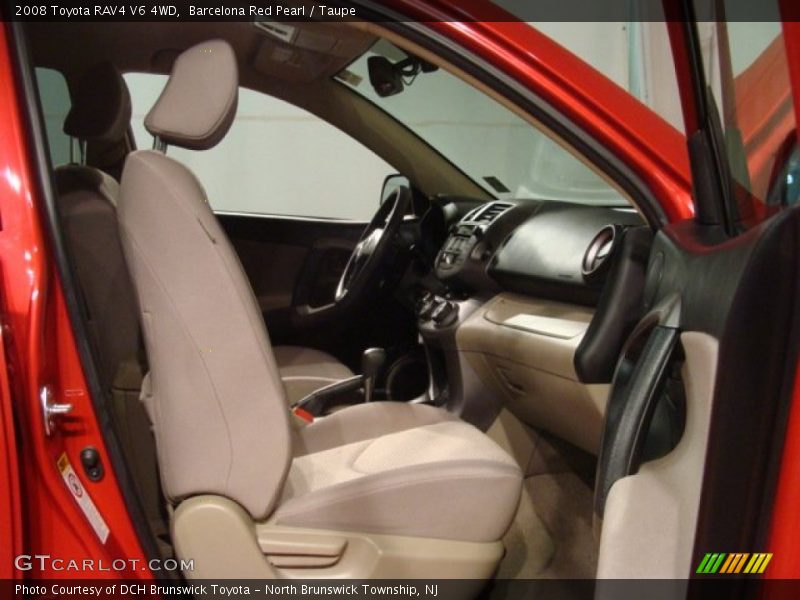 Barcelona Red Pearl / Taupe 2008 Toyota RAV4 V6 4WD