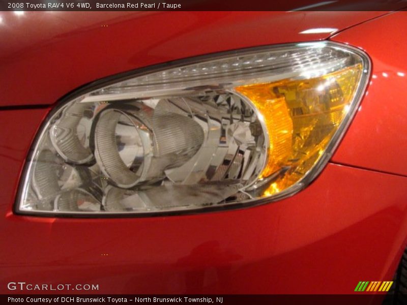Barcelona Red Pearl / Taupe 2008 Toyota RAV4 V6 4WD