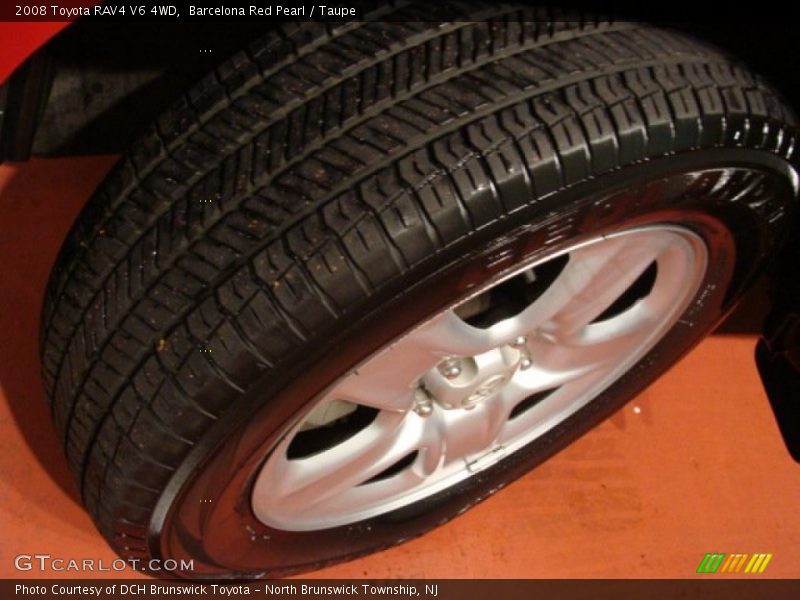 Barcelona Red Pearl / Taupe 2008 Toyota RAV4 V6 4WD