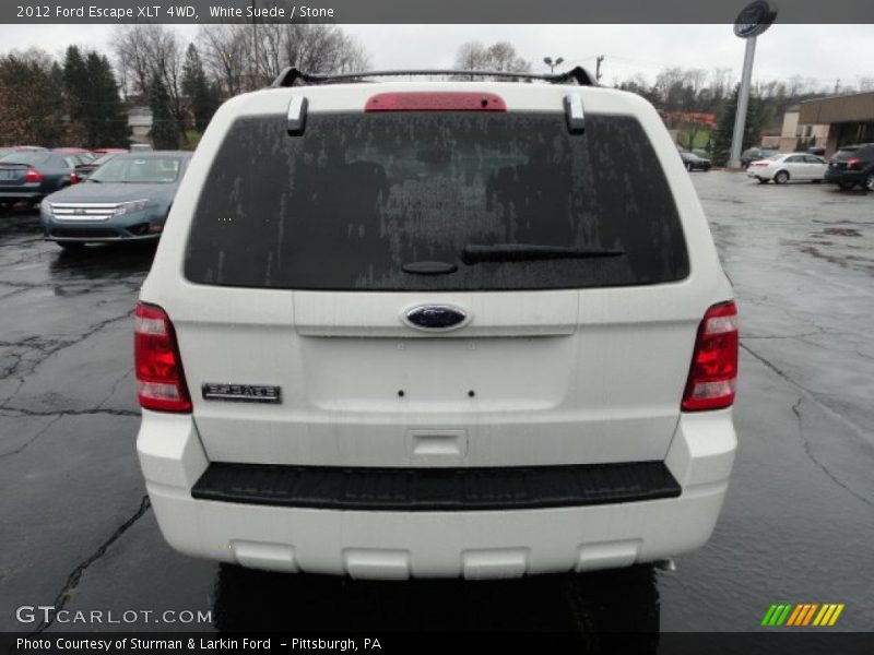 White Suede / Stone 2012 Ford Escape XLT 4WD