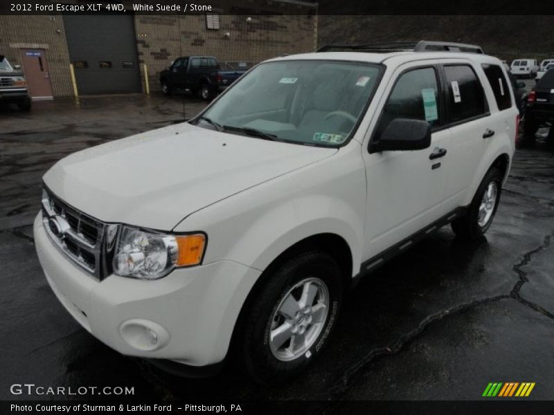 White Suede / Stone 2012 Ford Escape XLT 4WD