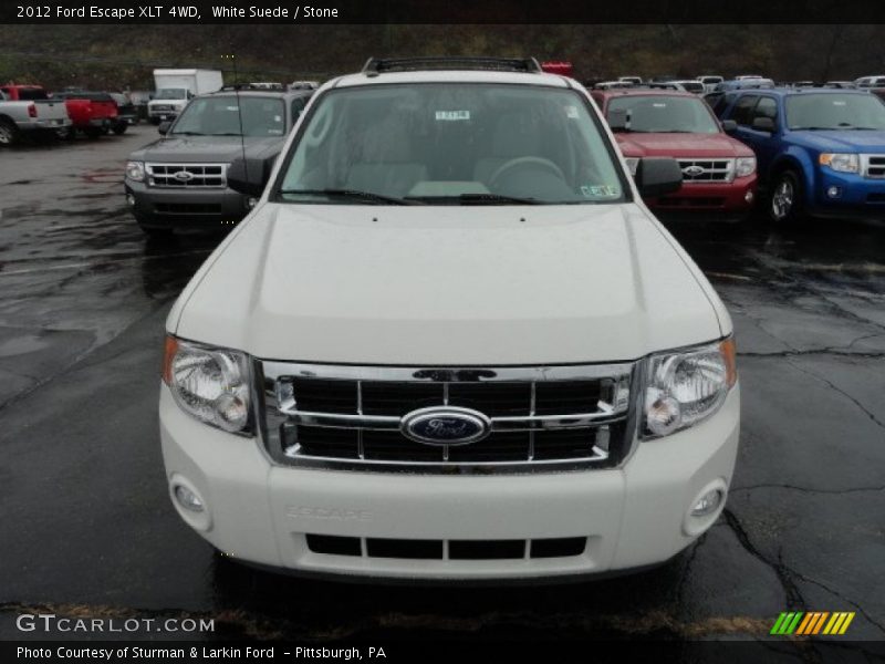 White Suede / Stone 2012 Ford Escape XLT 4WD