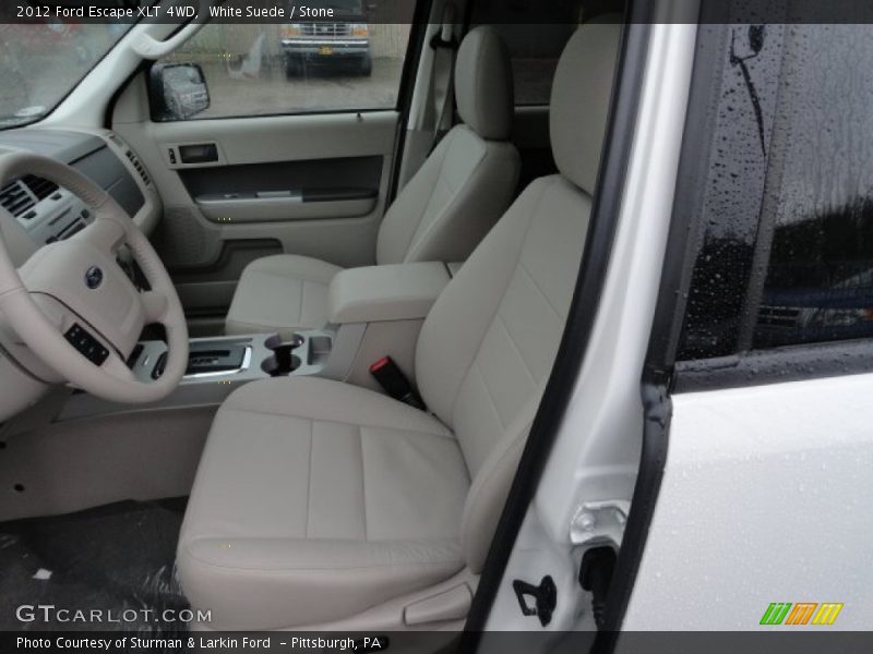 White Suede / Stone 2012 Ford Escape XLT 4WD