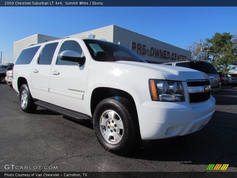 Summit White / Ebony 2009 Chevrolet Suburban LT 4x4