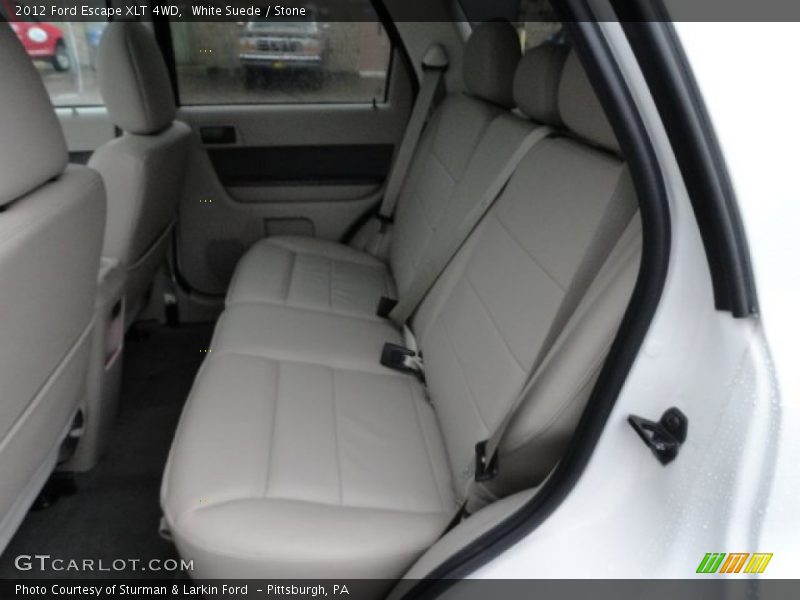 White Suede / Stone 2012 Ford Escape XLT 4WD