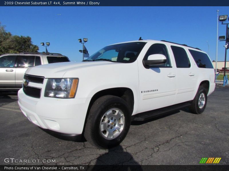 Summit White / Ebony 2009 Chevrolet Suburban LT 4x4