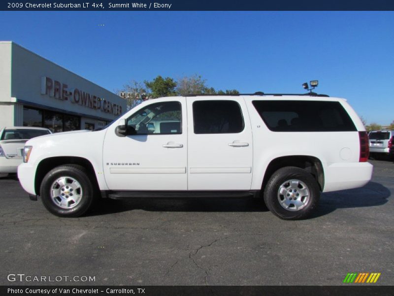 Summit White / Ebony 2009 Chevrolet Suburban LT 4x4