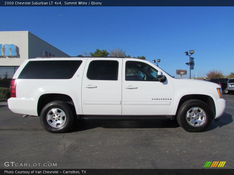 Summit White / Ebony 2009 Chevrolet Suburban LT 4x4