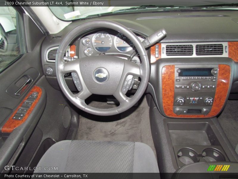 Summit White / Ebony 2009 Chevrolet Suburban LT 4x4