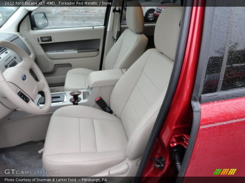  2012 Escape XLT 4WD Stone Interior
