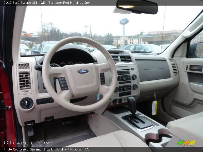 Dashboard of 2012 Escape XLT 4WD