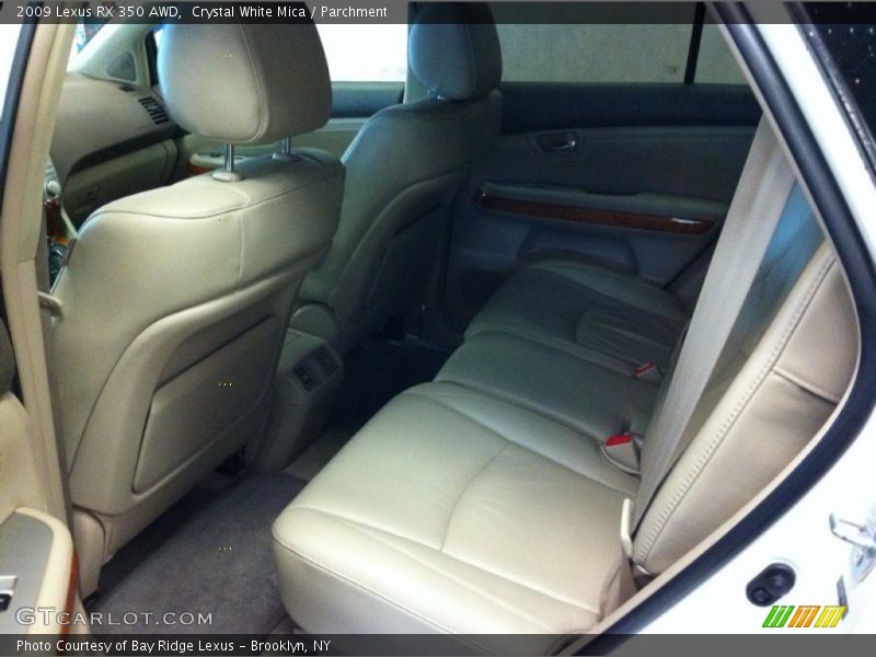 Crystal White Mica / Parchment 2009 Lexus RX 350 AWD