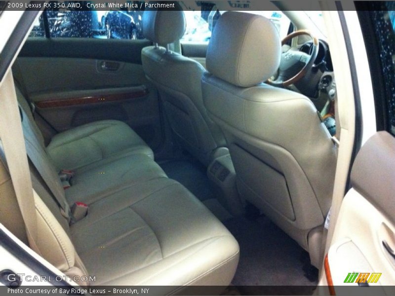 Crystal White Mica / Parchment 2009 Lexus RX 350 AWD