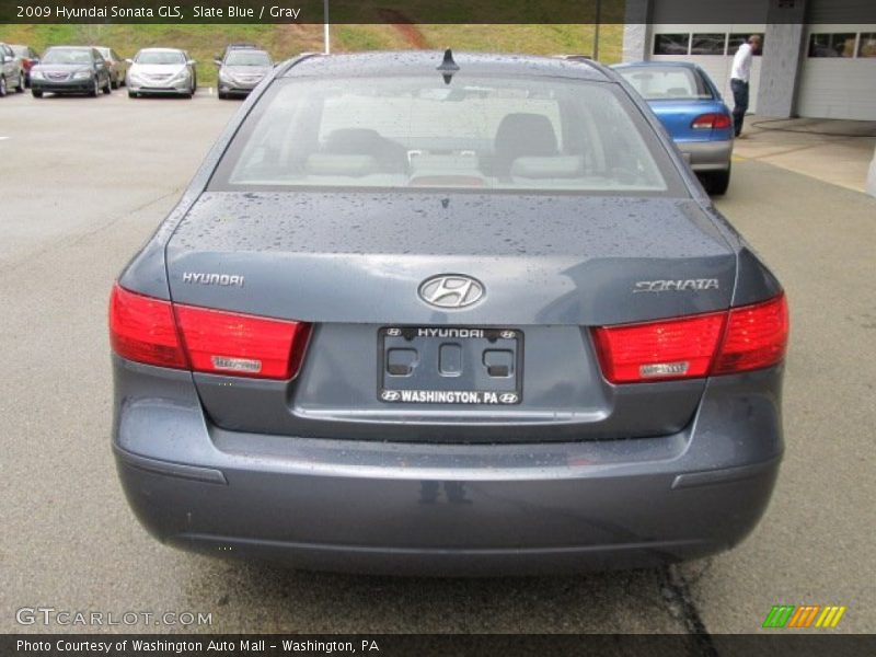 Slate Blue / Gray 2009 Hyundai Sonata GLS