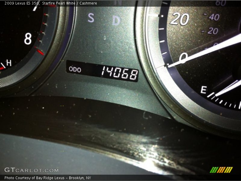 Starfire Pearl White / Cashmere 2009 Lexus ES 350