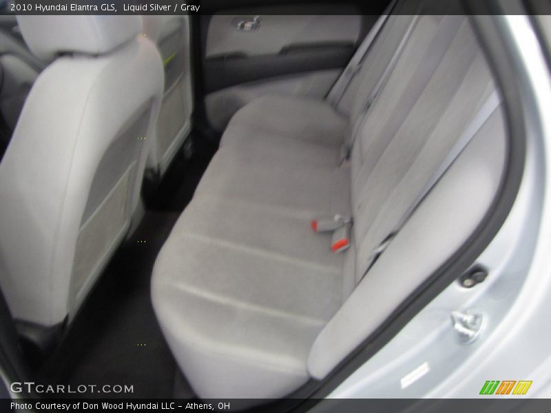 Liquid Silver / Gray 2010 Hyundai Elantra GLS