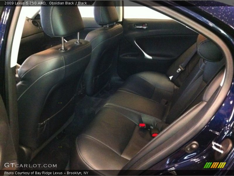 Obsidian Black / Black 2009 Lexus IS 250 AWD