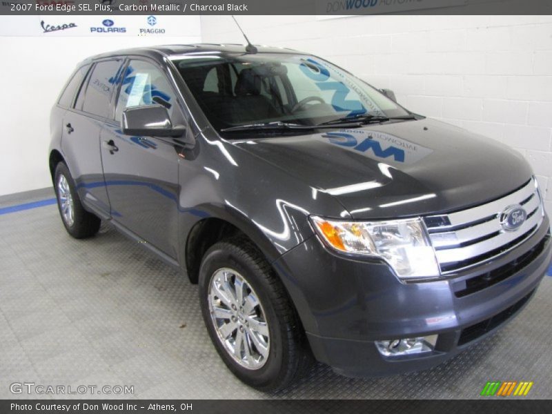 Carbon Metallic / Charcoal Black 2007 Ford Edge SEL Plus
