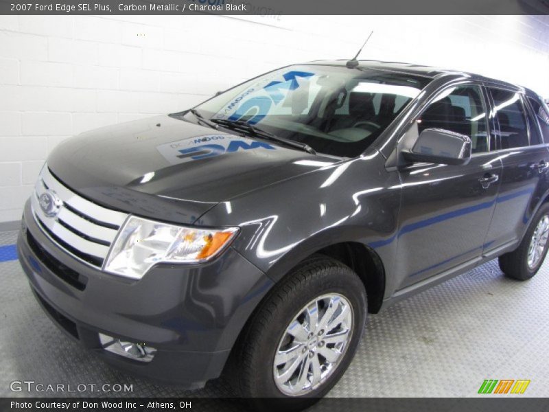 Carbon Metallic / Charcoal Black 2007 Ford Edge SEL Plus
