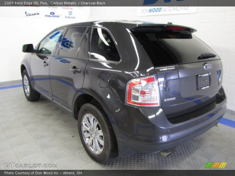 Carbon Metallic / Charcoal Black 2007 Ford Edge SEL Plus
