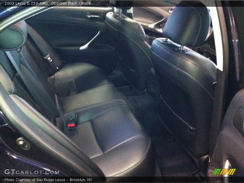 Obsidian Black / Black 2009 Lexus IS 250 AWD