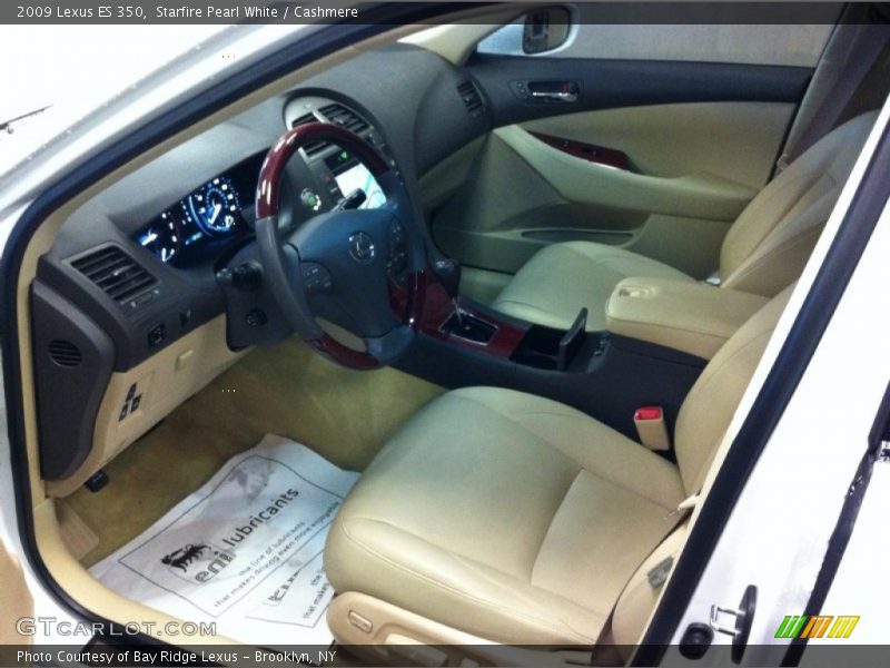 Starfire Pearl White / Cashmere 2009 Lexus ES 350