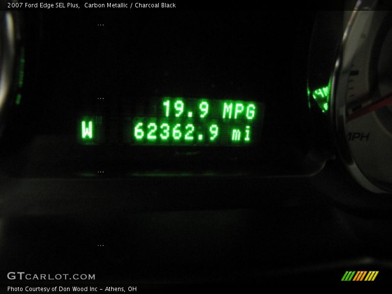 Carbon Metallic / Charcoal Black 2007 Ford Edge SEL Plus