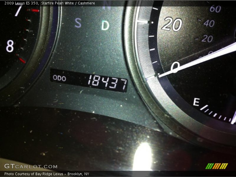Starfire Pearl White / Cashmere 2009 Lexus ES 350