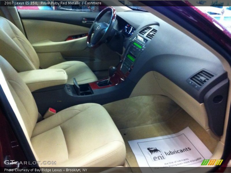 Royal Ruby Red Metallic / Cashmere 2007 Lexus ES 350