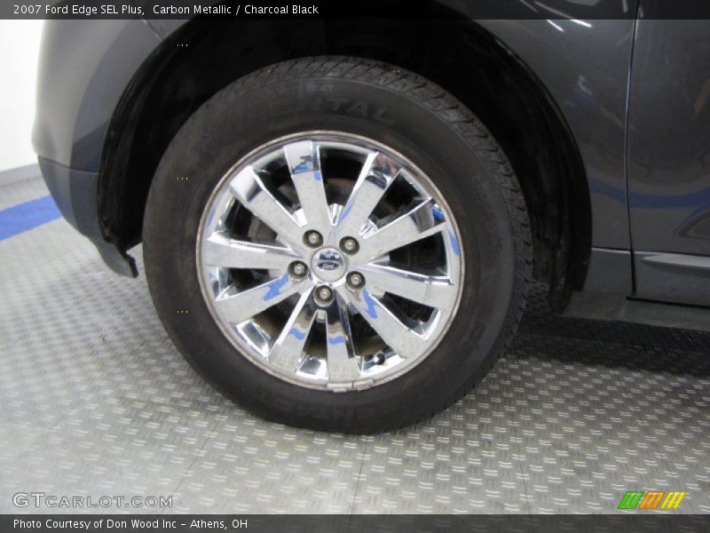 Carbon Metallic / Charcoal Black 2007 Ford Edge SEL Plus