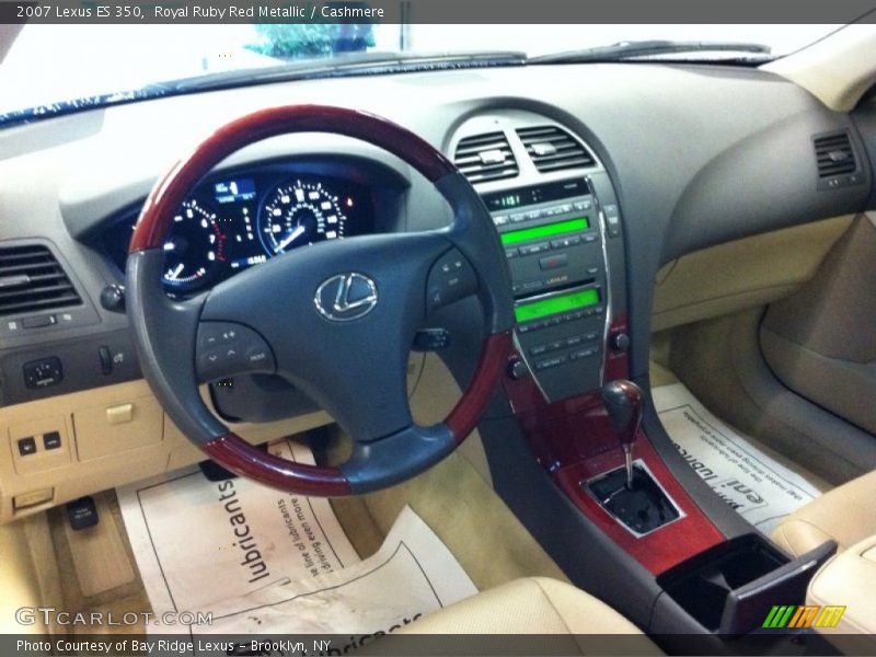 Royal Ruby Red Metallic / Cashmere 2007 Lexus ES 350