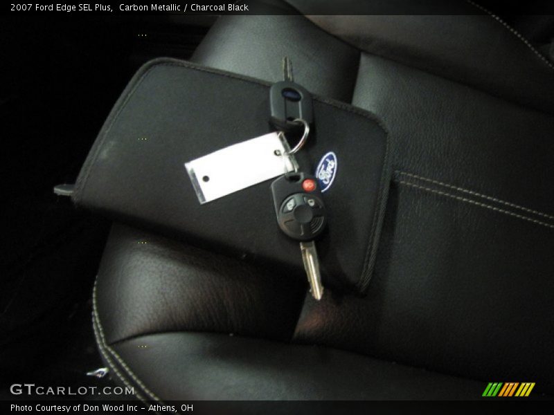 Carbon Metallic / Charcoal Black 2007 Ford Edge SEL Plus