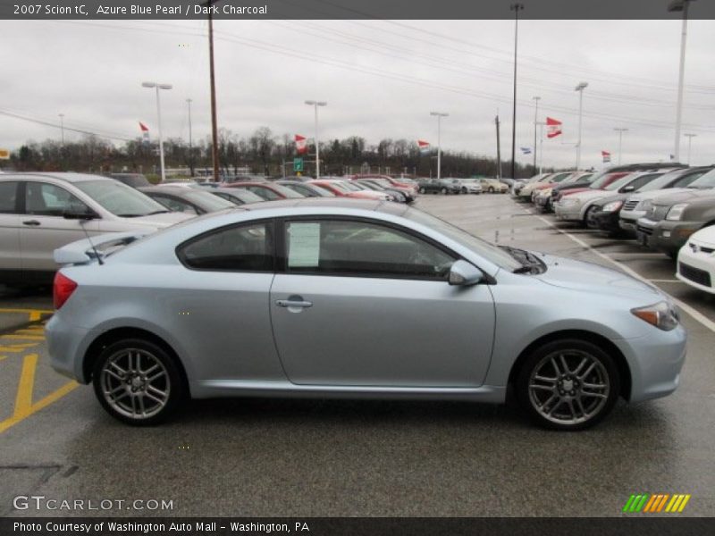 Azure Blue Pearl / Dark Charcoal 2007 Scion tC