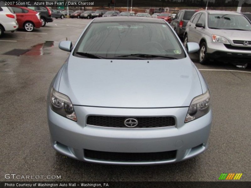 Azure Blue Pearl / Dark Charcoal 2007 Scion tC