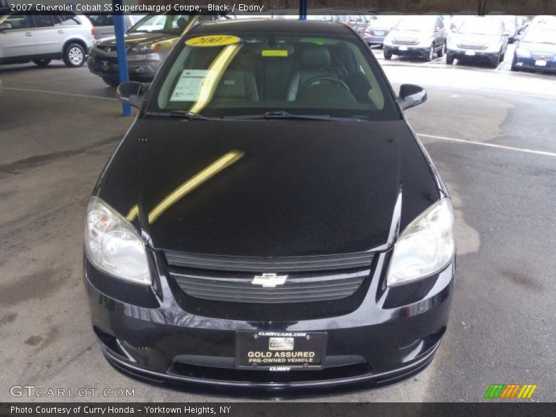 Black / Ebony 2007 Chevrolet Cobalt SS Supercharged Coupe