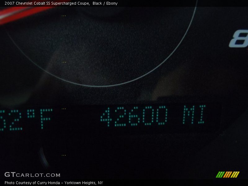 Black / Ebony 2007 Chevrolet Cobalt SS Supercharged Coupe