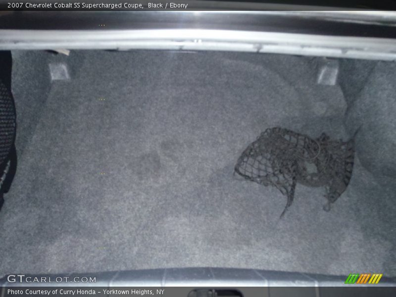  2007 Cobalt SS Supercharged Coupe Trunk