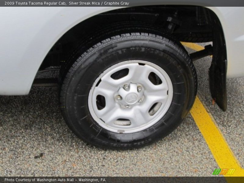 Silver Streak Mica / Graphite Gray 2009 Toyota Tacoma Regular Cab