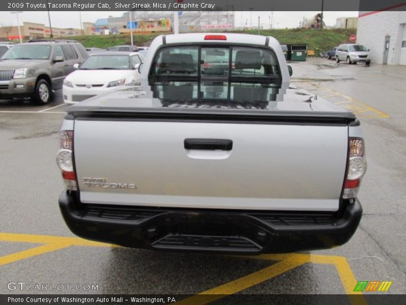 Silver Streak Mica / Graphite Gray 2009 Toyota Tacoma Regular Cab