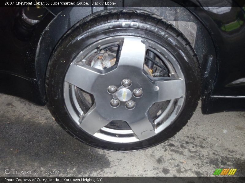 Black / Ebony 2007 Chevrolet Cobalt SS Supercharged Coupe